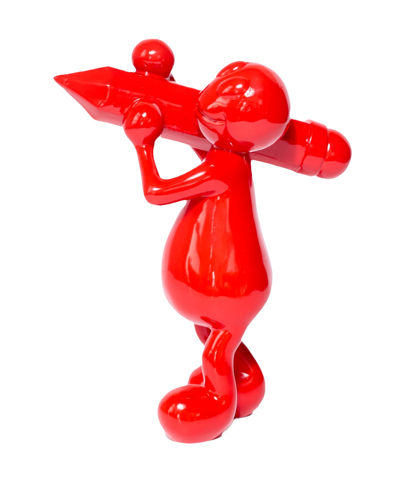 Mark Maker Sculpture - Red