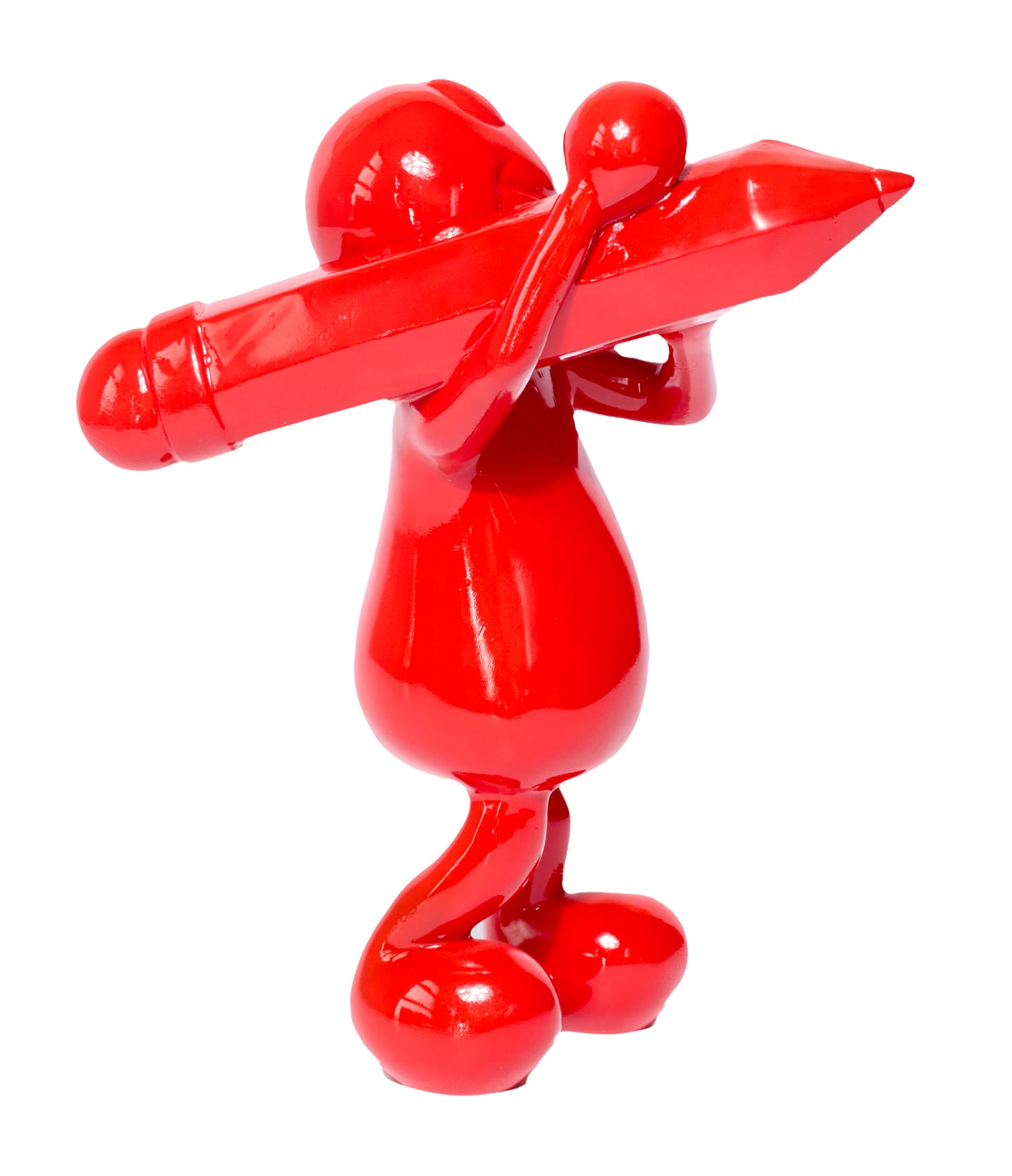 Mark Maker Sculpture - Red