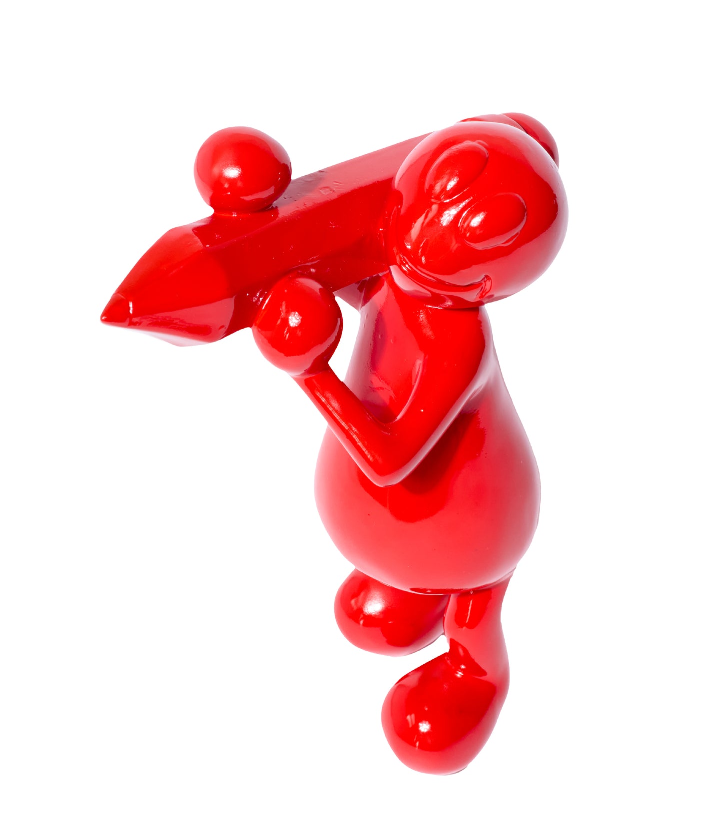 Mark Maker Sculpture - Red