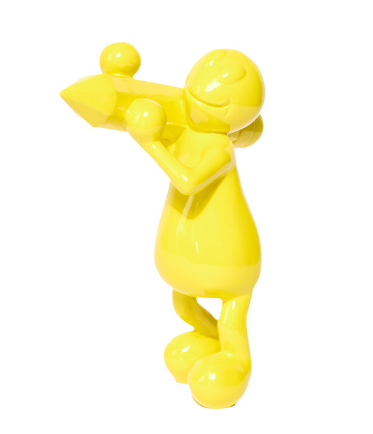 Mark Maker Sculpture - Yellow