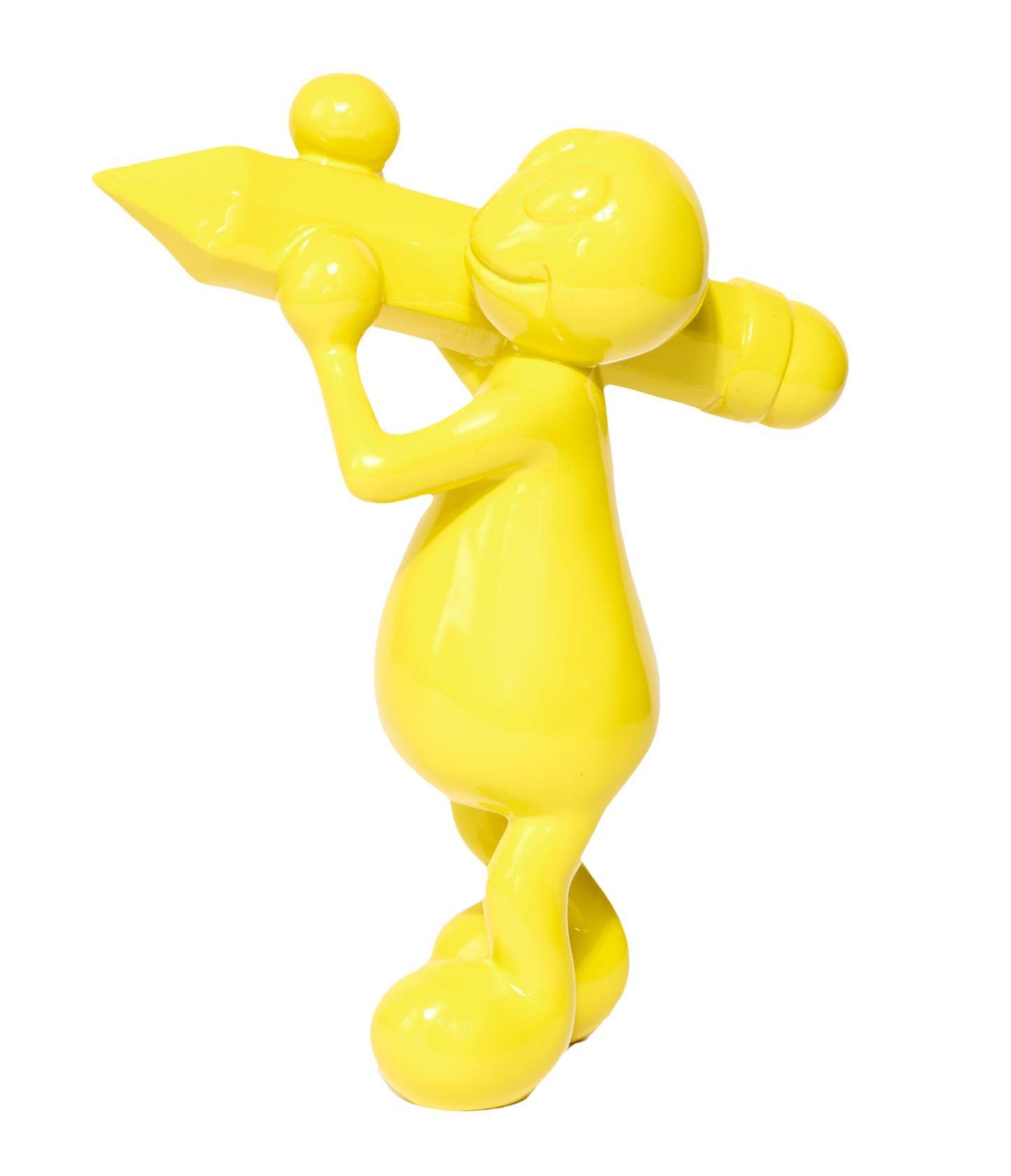 Mark Maker Sculpture - Yellow